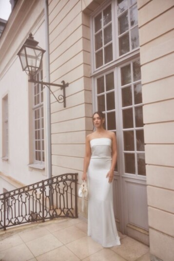 Bubbleroom Occasion Bandeau wedding Gown White 44 Bubbleroom Occasion Bandeau wedding Gown White 44