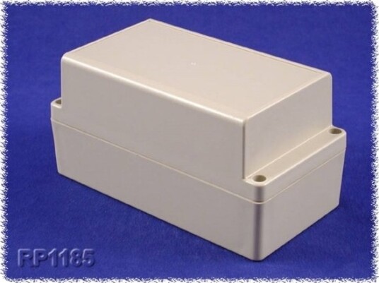Hammond Electronics Rp1180 Universalkapsling 165 X 85 X 85 Mm Polykarbonat Grå