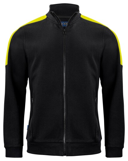 ProJob 2129 Sweatshirt Black/Yellow XS ProJob 2129 Sweatshirt Black/Yellow XS
