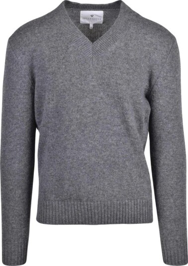 Seven Gauge, Herre, Strikkevarer, Grå, XL,