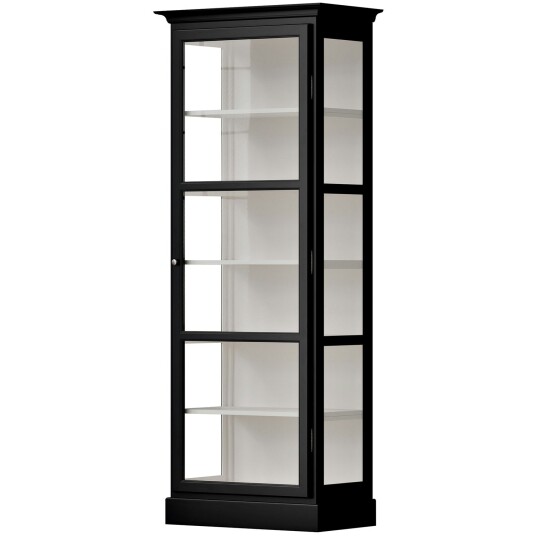 Lindebjerg Design V1 Vitrineskap Sort Lindebjerg Design V1 Vitrineskap Sort