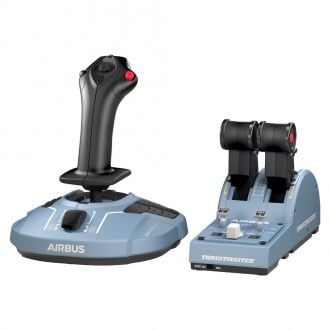 Thrustmaster Civil Aviation (TCA) Officer Pack Airbus Edition - Joystick og gasspedal - kablet - for PC