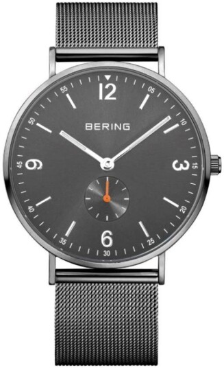 Bering Herreklokke 14040 377 Classic Grå/Stål Ø40 mm