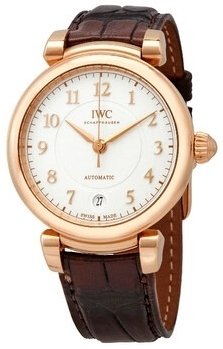 IWC Dameklokke IW458309 Da Vinci Hvit/Lær Ø36 mm