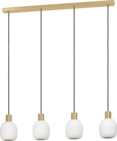 EGLO Pendel Manzanares 4 Light Hvit Takpendler