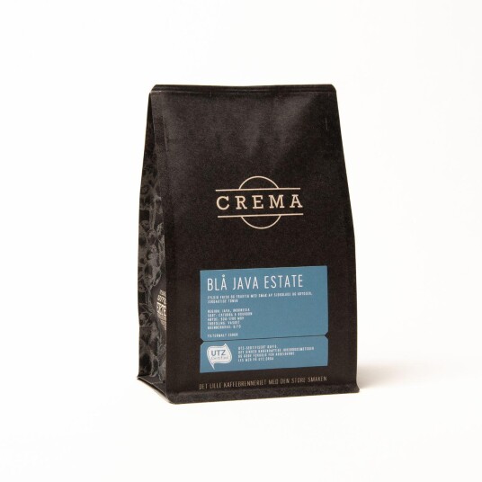 Blå Java Estate Utz Hele bønner 250g