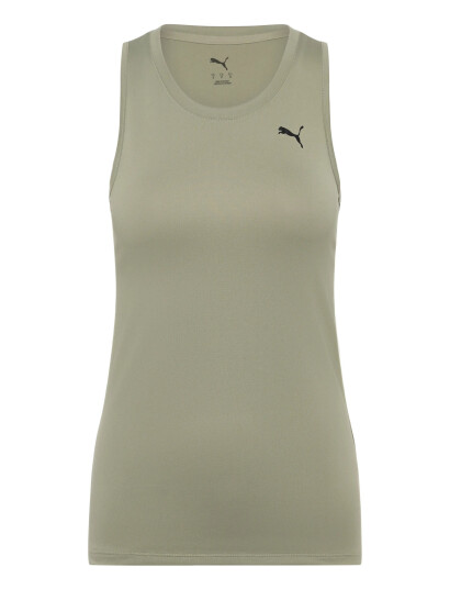 PUMA W Tad Essential Sleeveless Tank - Khaki green - S PUMA W Tad Essential Sleeveless Tank - Khaki green - S