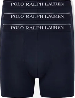 Polo Ralph Lauren Stretch Cotton Boxer Brief 3 Pack Multipack underbukser Blå