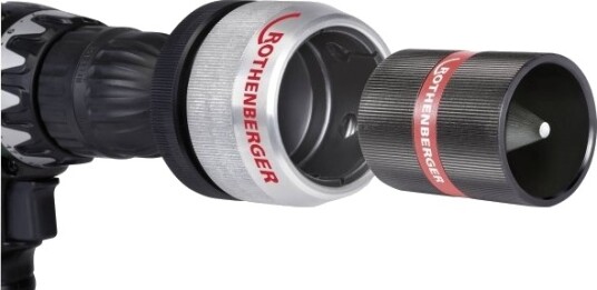 Rothenberger 11044 Avgraderingsadapter for kobber og stål 6-35 mm Rothenberger 11044 Avgraderingsadapter for kobber og stål 6-35 mm