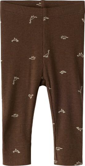 Name It Leggings - NbmFrino - Rocky Road - Name It - 62 - Leggings - Brun