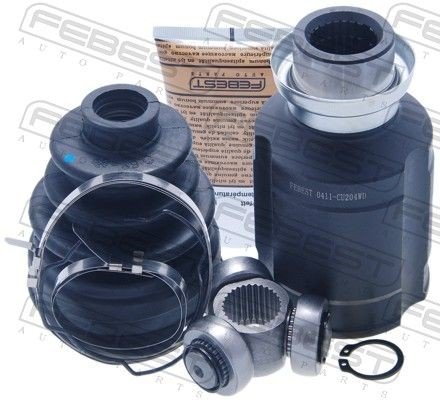 Febest Drivknute drivaksel FEBEST 0411 CU204WD Febest Drivknute drivaksel FEBEST 0411 CU204WD