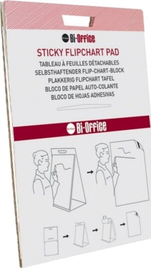 Bi Office Flippoverblokk Selvklebende 50 X 58,5 Cm Glatt Gfl148303 Bi Office Flippoverblokk Selvklebende 50 X 58,5 Cm Glatt Gfl148303