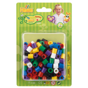 Hama Maxi Perler Blisterpakning 8520 Mix 00 250 stk