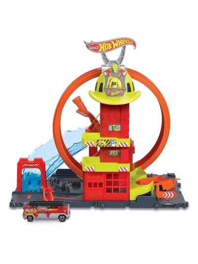 Hot Wheels City Super Brannstasjon