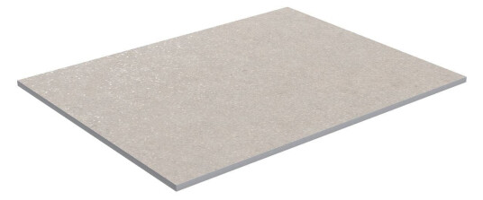 Korsbakken Bad Benkeplate HPL 600x460 mm Sandfarget