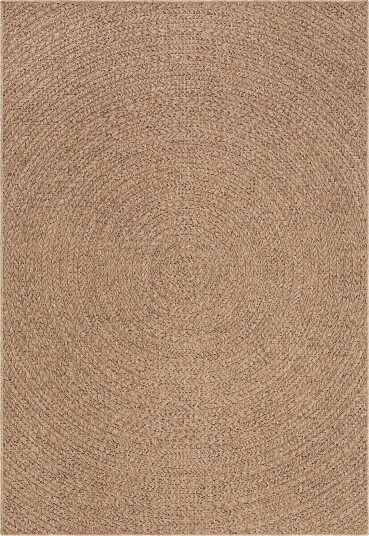 KM Home Natural Circle Beige 160X230CM