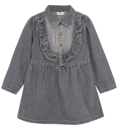 En Fant Light Grey Denim Kjole Denim 104