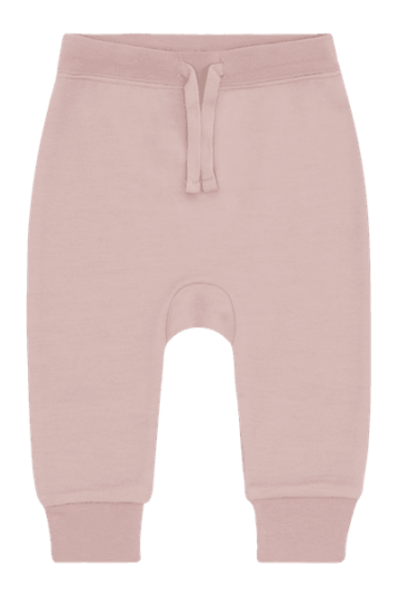 Hust & Claire Gaby ull/bambus joggebukse - adobe rose