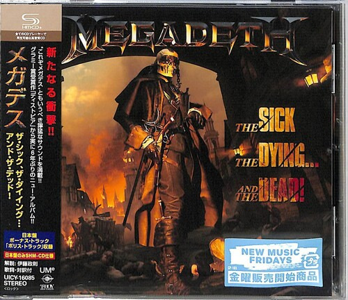Megadeth The Sick, The Dying...And The Dead! W/ Bonus Track CD