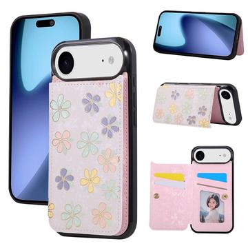 iPhone Air Blomstertrykk deksel med RFID kortholder   Blomster