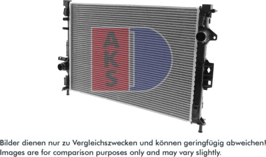AKS DASIS 092048N Radiator motorkjøling