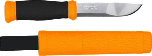 Mora 2000 Jaktkniv med rustfritt blad 109 mm Oransje Mora 2000 Jaktkniv med rustfritt blad 109 mm Oransje
