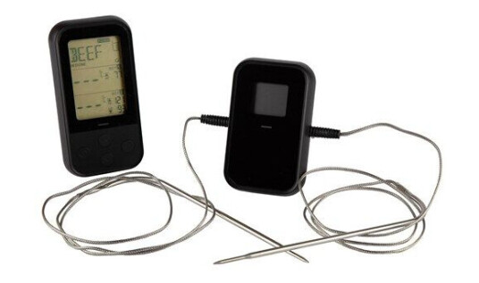 SCANDINAVIAN HOME wireless BBQ thermometer with &2 probes HOME