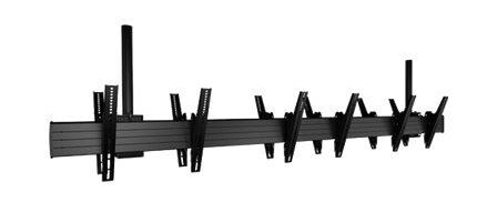 Chief FUSION Large Ceiling Back-to-Back LCB3X1U monteringskomponent - for 6 LCD/plasma-paneler - svart