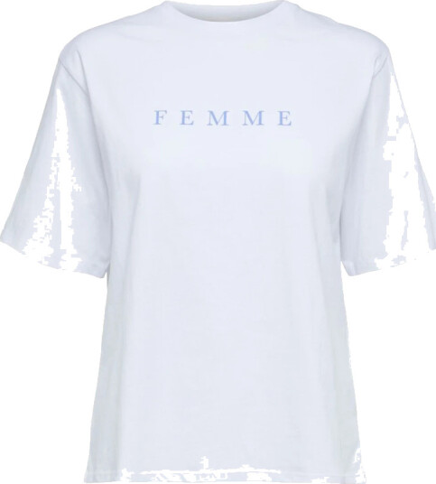 Selected Femme T-Skjorte Hvit L , M , S , Xs , Xl