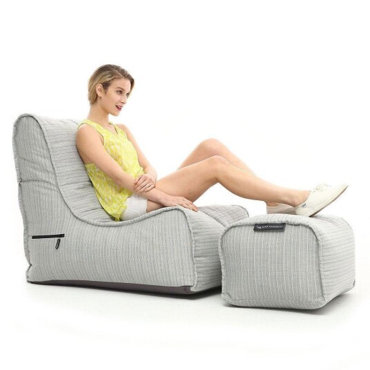 Evolution Chaise Sett Silverline Grå