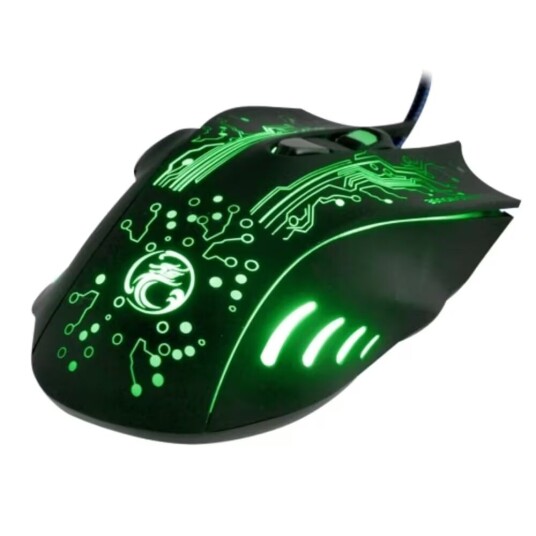 Gaming Mus med Skiftende Lys / Datamus - Estone X9