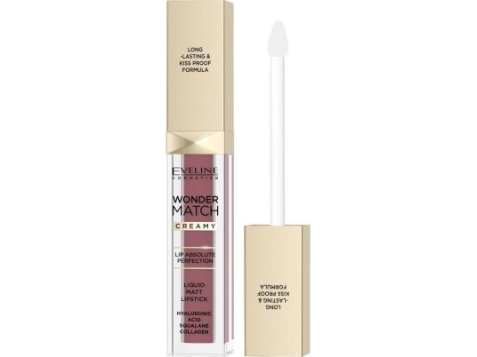 Xxxx__Eveline Cosmetics Eveline Eveline Wonder Match Matt Flytende Leppestift 02 Candy 6,8 Ml