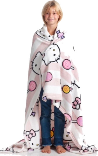 Mcu KANGURU Hello Kitty Plaid og tæppe til børn Mcu KANGURU Hello Kitty Plaid og tæppe til børn