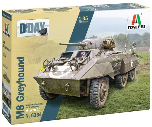 Italeri M8 Greyhound Panserbil 1:35