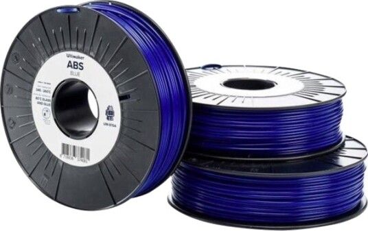 Ultimaker ABS Filament 2.85 mm 750 g Blå 206127