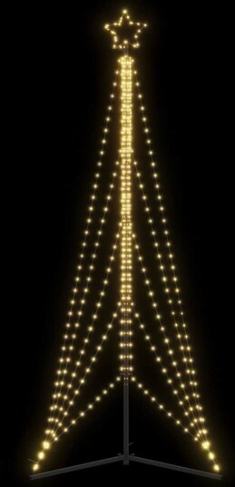 LED Juletre 525 LEDs Varm Hvit 302 cm LED Juletre 525 LEDs Varm Hvit 302 cm