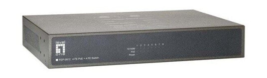 LevelOne FEP-0812 - switch - 8 porte - ikke administreret (4015867165072)