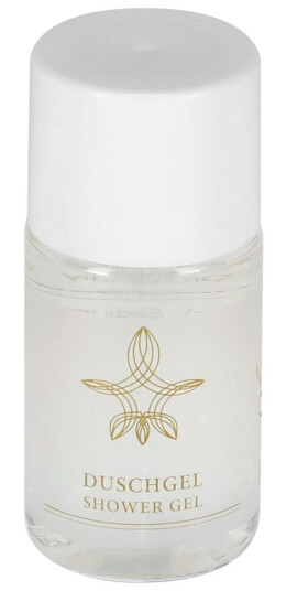 PULSIVA Dusjsåpe Classic i flaske; 20 ml; Hvit; 400 Stykk / Forpakning