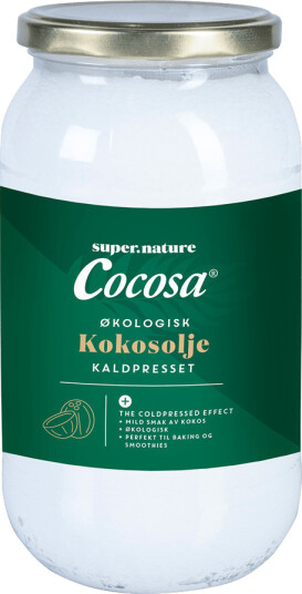 Supernature Cocosa Kaldpresset Kokosolje 1000 ml Supernature Cocosa Kaldpresset Kokosolje 1000 ml