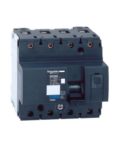 Schneider Electric Acti9 circiut breaker ng125n c 80a 4p (3303430186588)