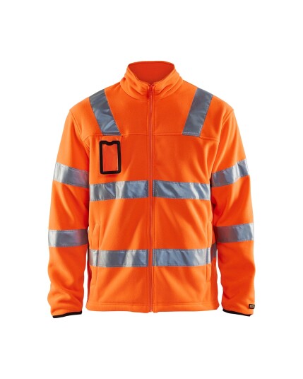 Blåkläder Jakke Fleece Varsel oransje M