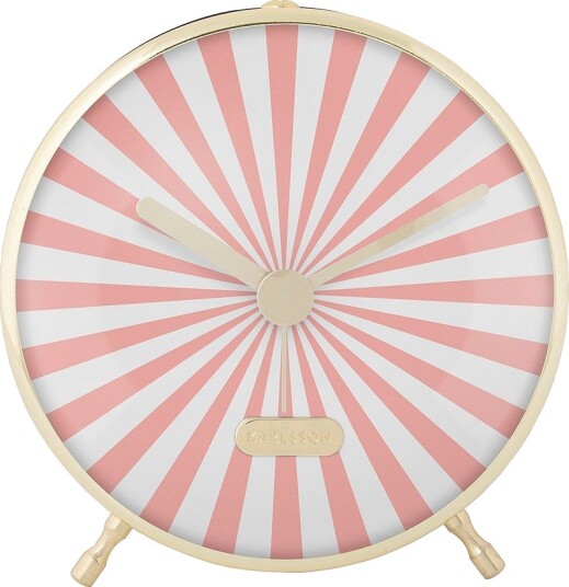 Karlsson Vekkerklokke Candy Swirl flamingo Rosa