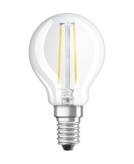 Osram LED-lyspære Mini-ball 1,5W/827 (15W) filament clear E14 Osram LED-lyspære Mini-ball 1,5W/827 (15W) filament clear E14
