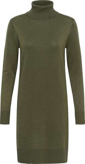 Saint Tropez U6801 Milasz Rollneck Dress Green S Saint Tropez U6801 Milasz Rollneck Dress Green S