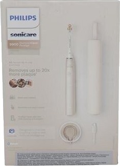 Philips Sonicare Prestige 9900 elektrisk tannbørste med Bluetooth og trykksensor Champagne HX999211