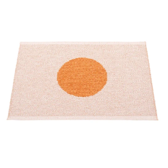 Pappelina Vera Pop teppe Pale Orange/Pearl Pink 70 x 50cm