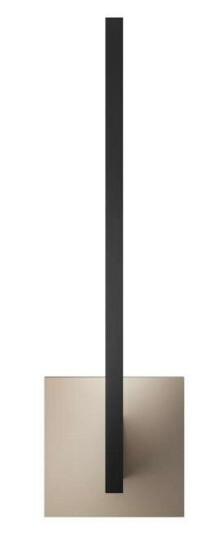 Light-Point - Inlay W2 Linear Vegglampe Matt Black/Silver Gold Light-Point - Inlay W2 Linear Vegglampe Matt Black/Silver Gold
