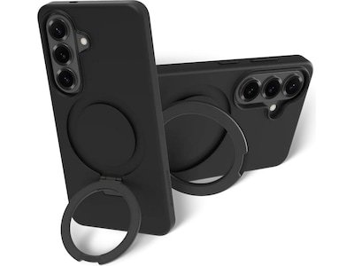 Dbramante1928 Galaxy S26 D3O Mobildeksel med Magnet Kickstand - Sort