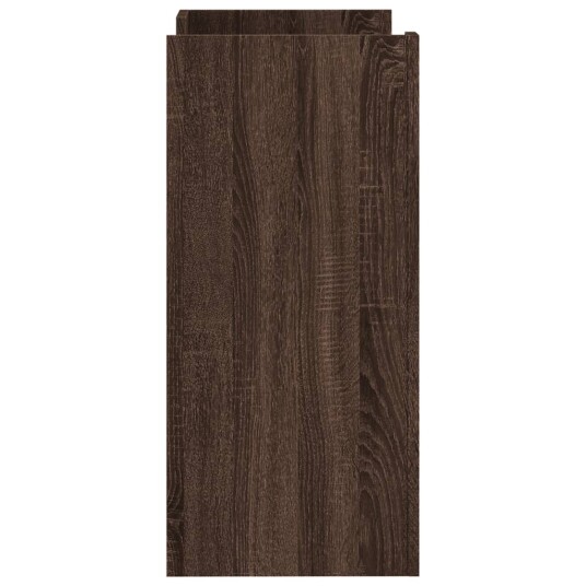 Skjenk brun eik 73,5x35x75 cm konstruert tre 8721102805875