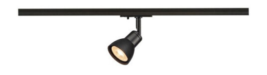 Slv Puria Spotlight På Skinne Gu10 1 Ampuller 220-240 V Sort